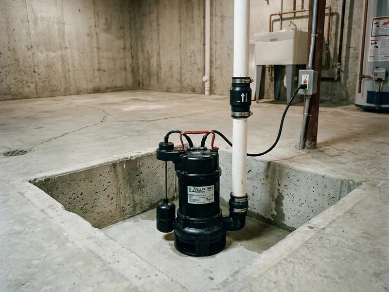 Sump Pump Installation Plumber in Delshire, OH
